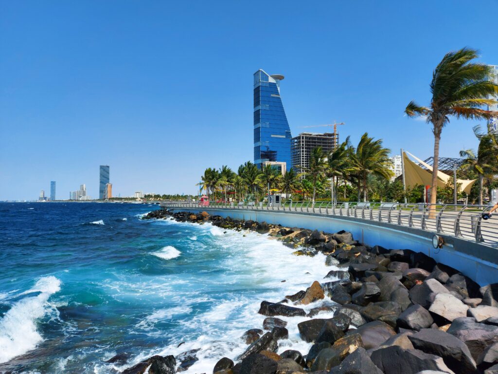 Jeddah in Saudi-Arabien als Tourismus-Ort.