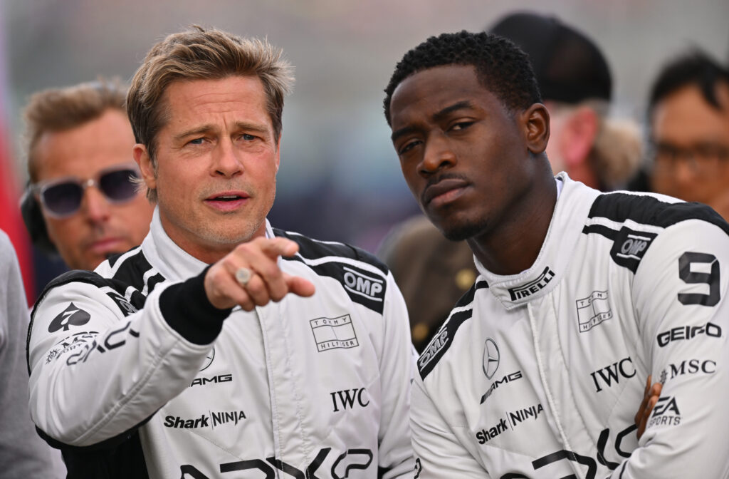 Brad Pitt in Formel-1-Montur