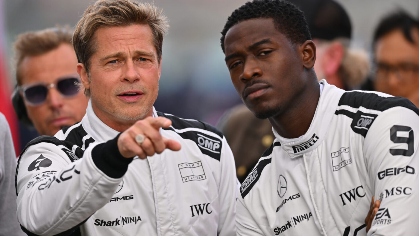 Brad Pitt in Formel-1-Montur