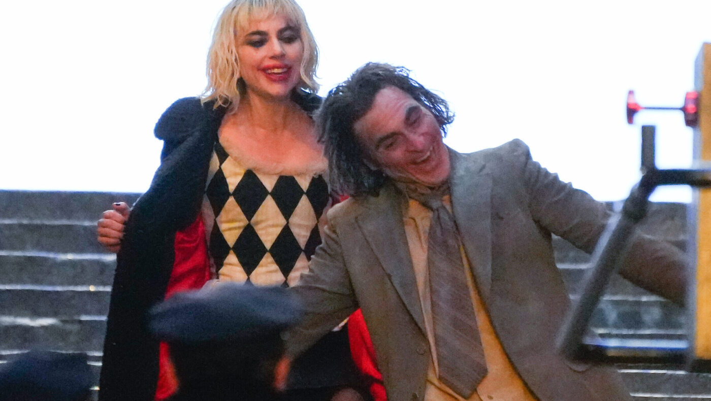 Lady Gaga am Set von The Joker